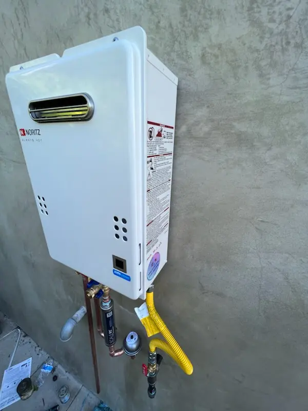 Tankless water heater installation for Breadysville homes